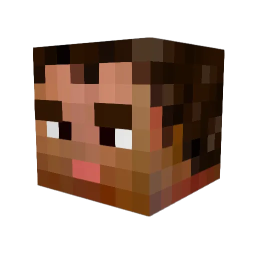 jeanius98 Minecraft avatar head, 3D render