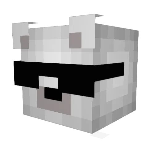 jeankilv Minecraft avatar head, 3D render