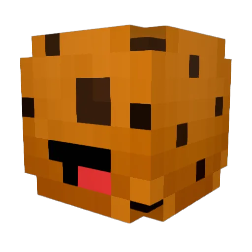 jeanspie Minecraft avatar head, 3D render