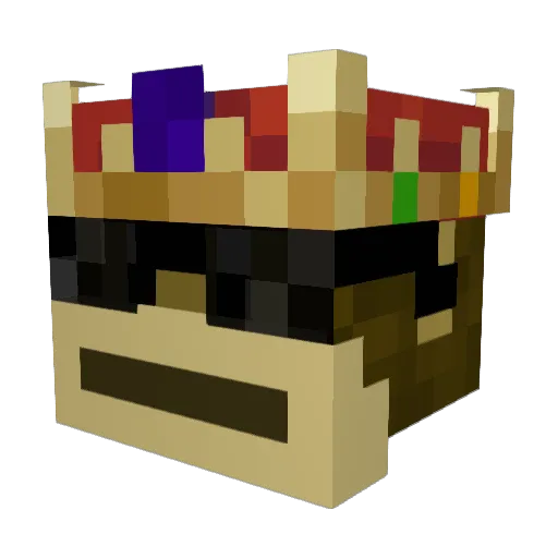 jebman57907 Minecraft avatar head, 3D render