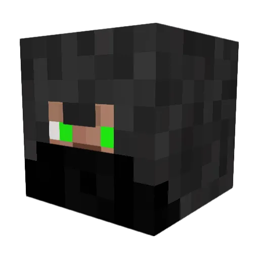 jeboi_donut321 Minecraft avatar head, 3D render