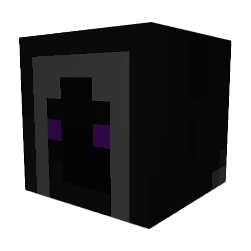 jebouma Minecraft avatar head, 3D render