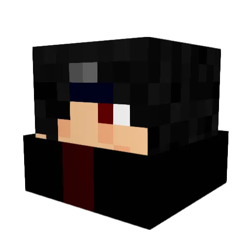 jeck_ Minecraft avatar head, 3D render