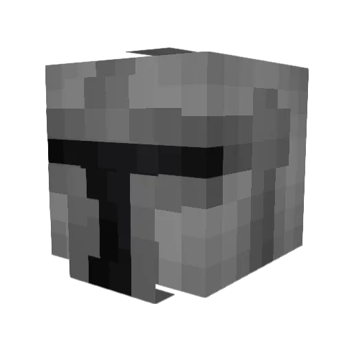jedichicken04 Minecraft avatar head, 3D render