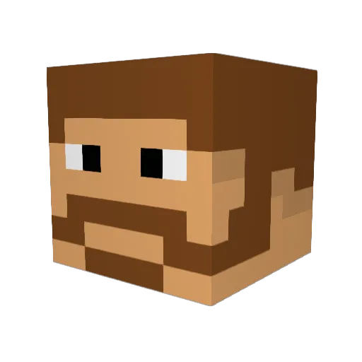 jedijay87 Minecraft avatar head, 3D render
