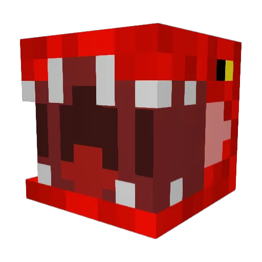 jedimuffin Minecraft avatar head, 3D render