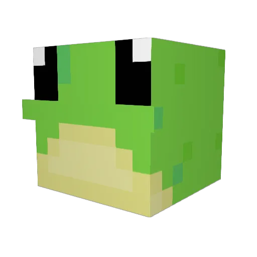 jediyaya Minecraft avatar head, 3D render