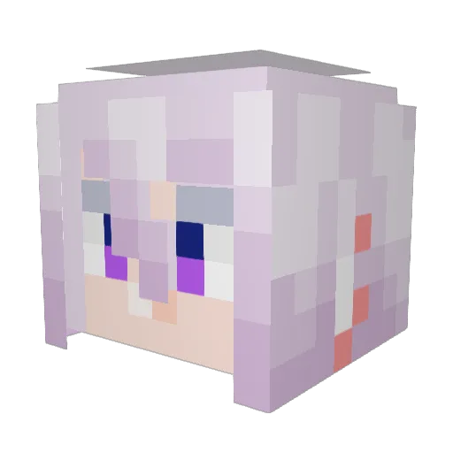 jedmonds9173 Minecraft avatar head, 3D render