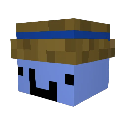 jedyyx Minecraft avatar head, 3D render