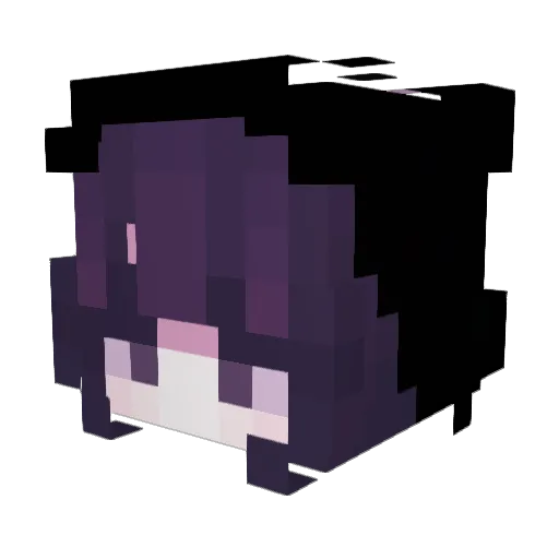 jeebleeb Minecraft avatar head, 3D render