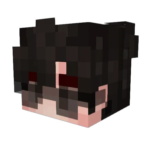 jeefyahk Minecraft avatar head, 3D render