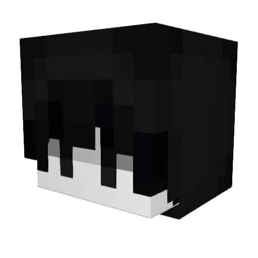 jeff5273 Minecraft avatar head, 3D render