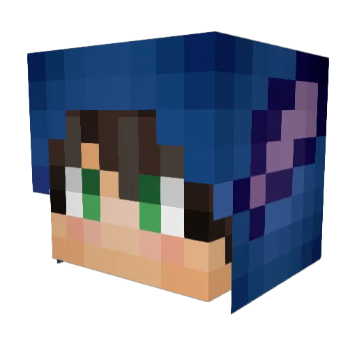 jeffdude40 Minecraft avatar head, 3D render