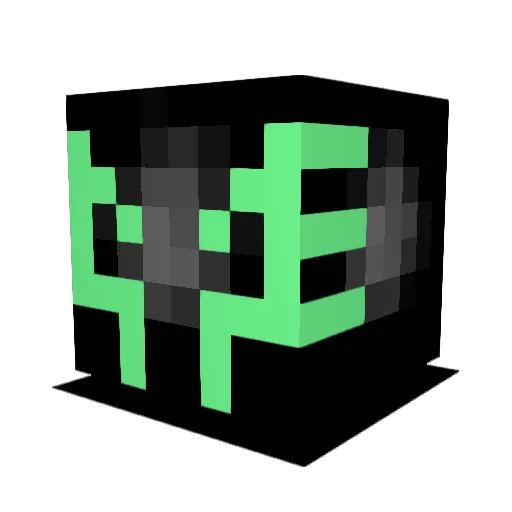 jeffi Minecraft avatar head, 3D render
