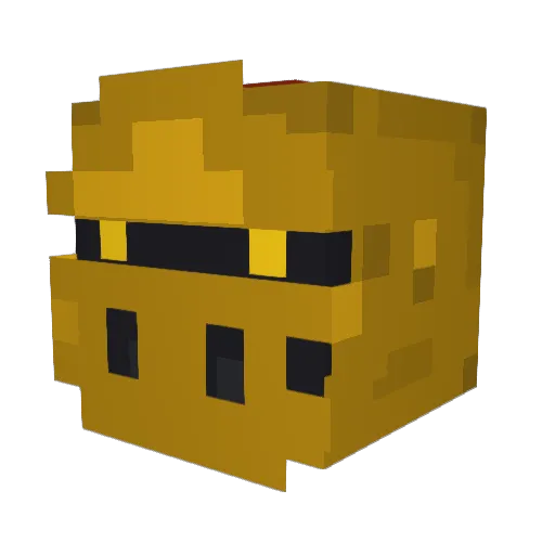 jeffiyt Minecraft avatar head, 3D render