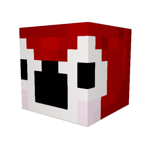 jefflegz Minecraft avatar head, 3D render