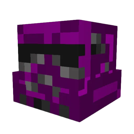 jeffminekraft Minecraft avatar head, 3D render