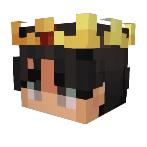 jefi2 Minecraft avatar head, 3D render
