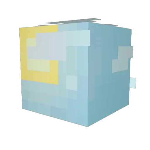 jefryepstein Minecraft avatar head, 3D render