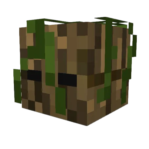 jeimseuu Minecraft avatar head, 3D render