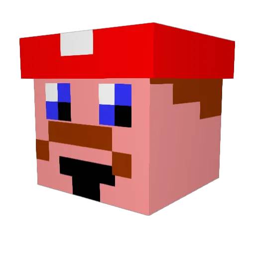 jek_jek1 Minecraft avatar head, 3D render
