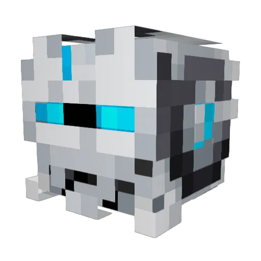 jelle000 Minecraft avatar head, 3D render