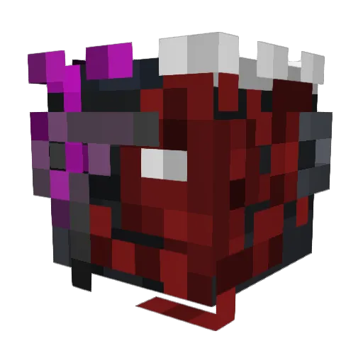 jeller_dragon Minecraft avatar head, 3D render