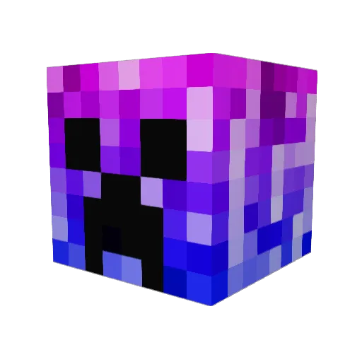 jellybean2911 Minecraft avatar head, 3D render