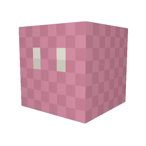 jellyfish_7 Minecraft avatar head, 3D render