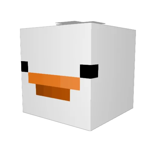 jellygaia Minecraft avatar head, 3D render
