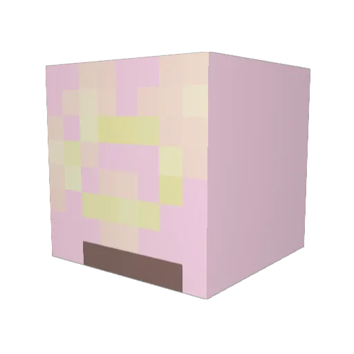 jellyo0 Minecraft avatar head, 3D render
