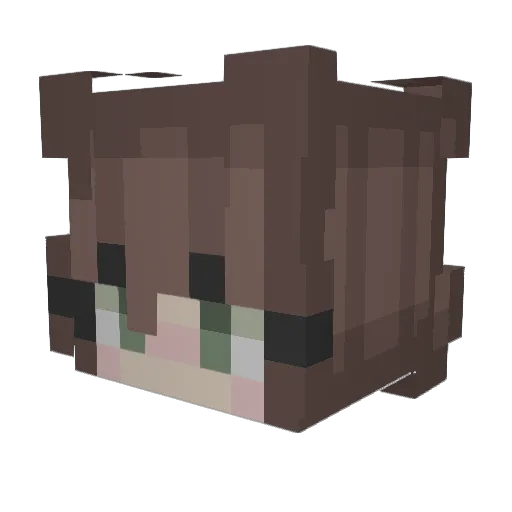 jellytoast__ Minecraft avatar head, 3D render