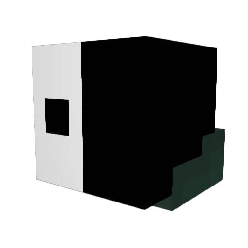 jelsz0 Minecraft avatar head, 3D render