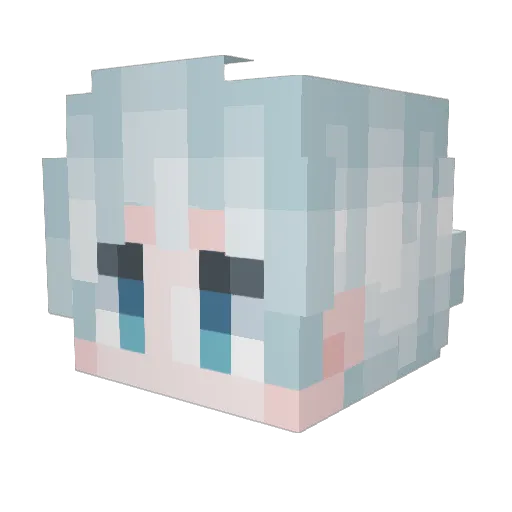 jemjosh Minecraft avatar head, 3D render