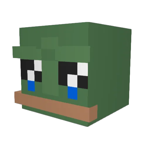 jemsyyy Minecraft avatar head, 3D render