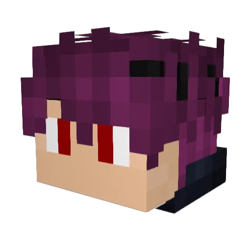 jenaissant Minecraft avatar head, 3D render