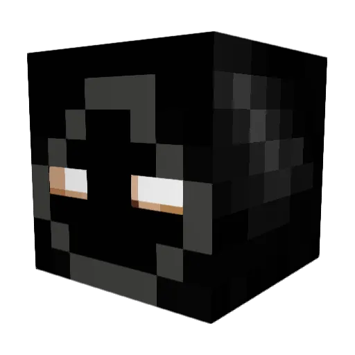 jenbmatheos Minecraft avatar head, 3D render