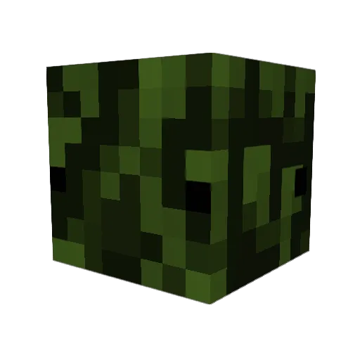 jendeby Minecraft avatar head, 3D render