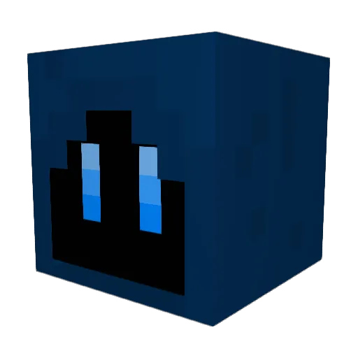 jenkleclone Minecraft avatar head, 3D render