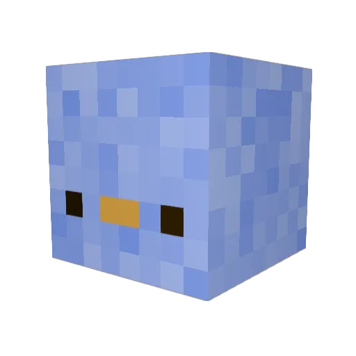 jennamarie653 Minecraft avatar head, 3D render
