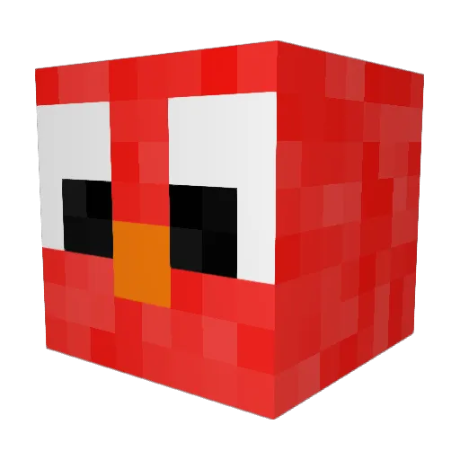 jennamarie______ Minecraft avatar head, 3D render