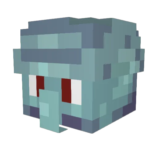 jenno12341 Minecraft avatar head, 3D render