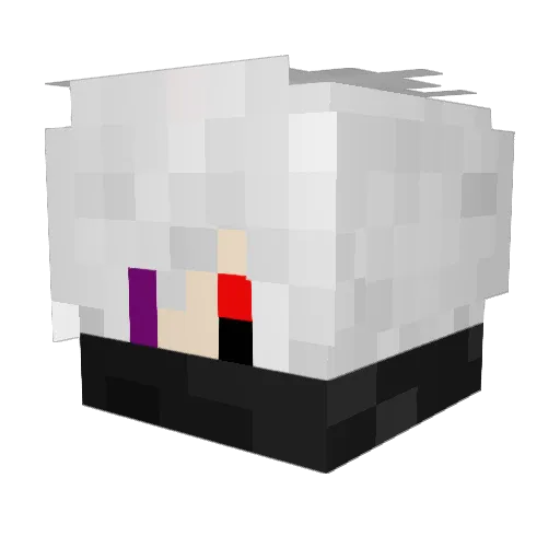 jenno64 Minecraft avatar head, 3D render