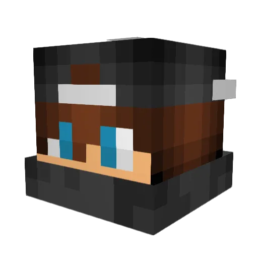 jenssol1 Minecraft avatar head, 3D render