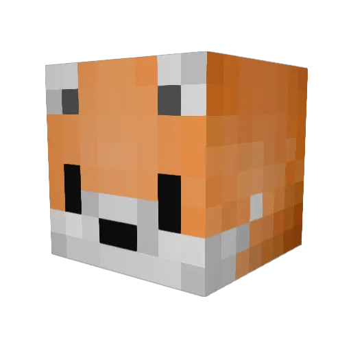 jenwestside317 Minecraft avatar head, 3D render