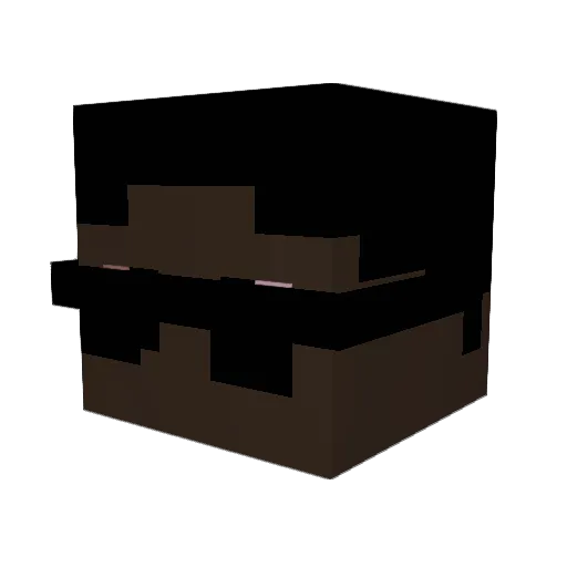 jeooooo Minecraft avatar head, 3D render