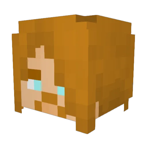 jeppe976 Minecraft avatar head, 3D render
