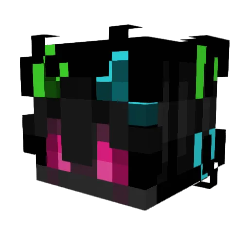 jeppe9988 Minecraft avatar head, 3D render