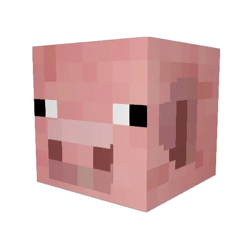 jeps98 Minecraft avatar head, 3D render