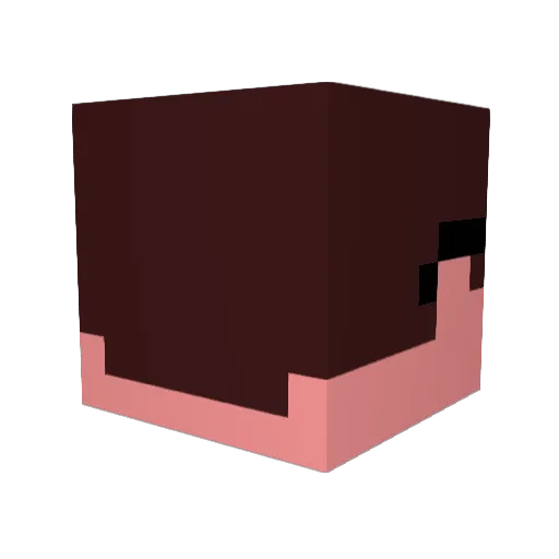 jerekyan Minecraft avatar head, 3D render